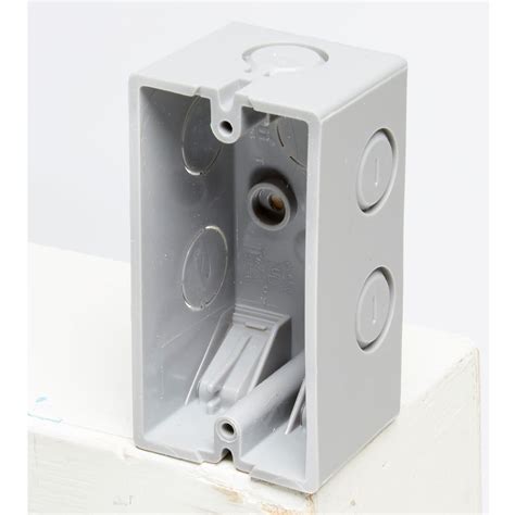 how to surface mount electrical box|exterior surface mounted electrical box.